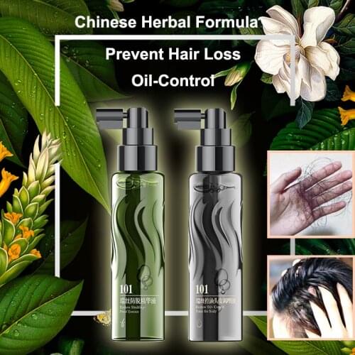 World famous wholesale Zhangguang 101B + 101G, 2 pieces in a lot Anti hair loss Hair Regrowth sets 100% original 101 hair care