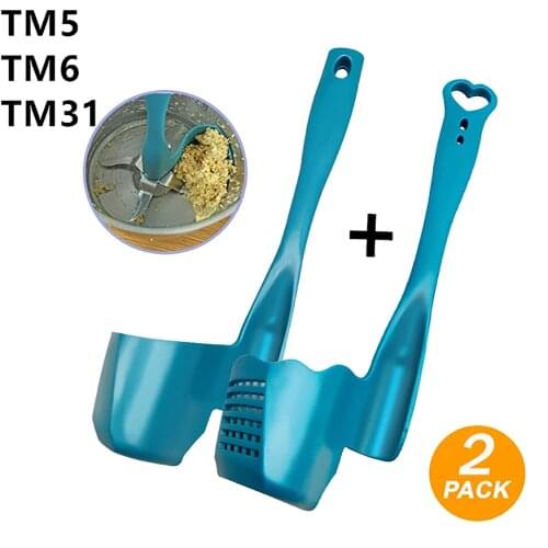 1PCS/2PCS Thermomix TM6/TM5/TM31 Multi-Function Rotary Mixing Drums Spatula Rotating Spatula For Kitchen Thermomix Cake Tools