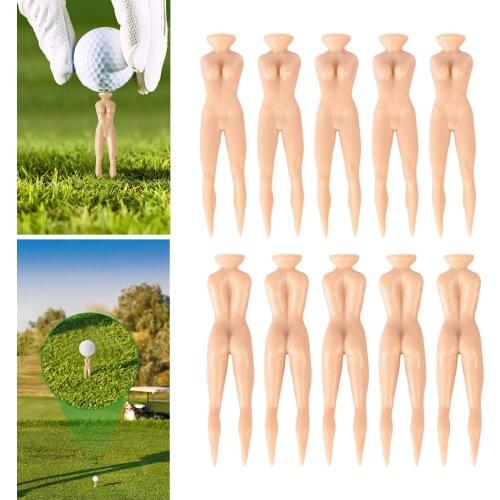 10pcs 3 Inch Plastic Golf Tees Womens Golf Tees Golf Tees for Professional Golf Training Supplies