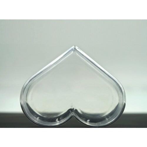 100pcs Mini Portable Jewelry Organizer Display Case Heart-Shape Storage Box Decoration Jewelry Container Holder Box NO275