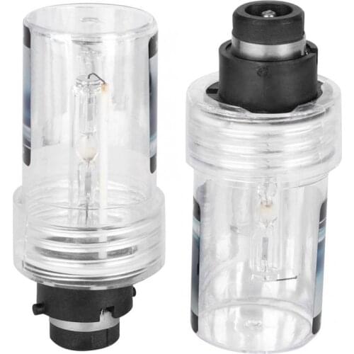 2Pcs D2S 12V 35W 6000K HID White Light Mercury-free Xenon Car Headlight Bulb Lamp Replacement Car Xenon Headlight