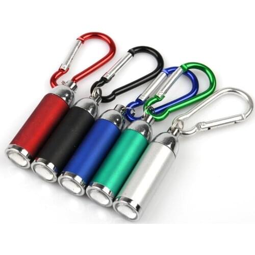 500pcs/lot Mini Aluminium LED Flashlight Torch Flashlight With Quick Release D-ring Portable Zoomabale Flashlight Torch SN2697