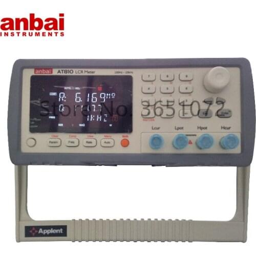 AT810 Digital LCR Meter 10kHz Capacitance Meter Component Tester