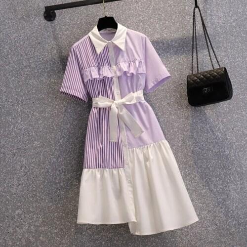 COIGARSAM Summer Short Sleeve Dresses