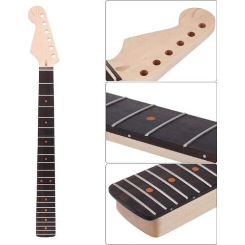 22 Fret Electric guitar neck ST head Canada imported maple rosewood fingerboard