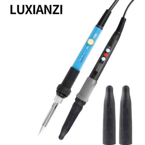 LUXIANZI Electric Soldering Iron Head Universal Silicone Cover High Temperature Solder Stations Welding Tips Protect Tool
