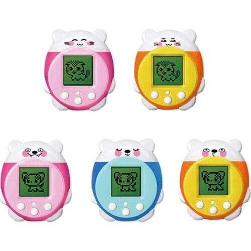 Electronic Intelligence Developmental Dog Cat Pet Live in Motion Cute Pet Toys with Hand Strap for 3+ Kids