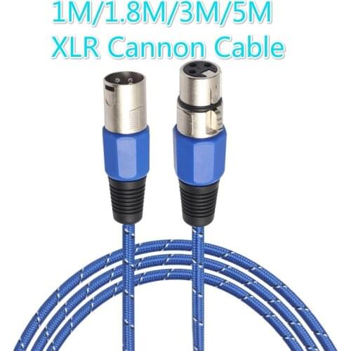 XLR To XLR Cable Male-Female professional Microphone Cannon Cable Connection For Computer Speaker Microphone Datum Cable TXTB1