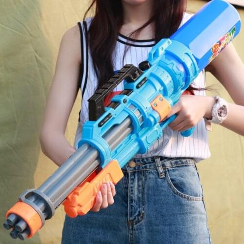 Summer Large high-pressure Gatling gun childrens long-range beach toys