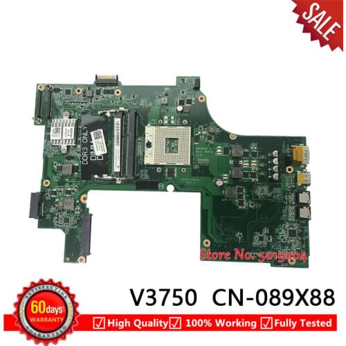 Laptop Motherboard For DELL Vostro 3750 V3750 DA0R03MB6E1 HM67 31R03MB00C0 Mainboard CN-089X88 089X88 89X88