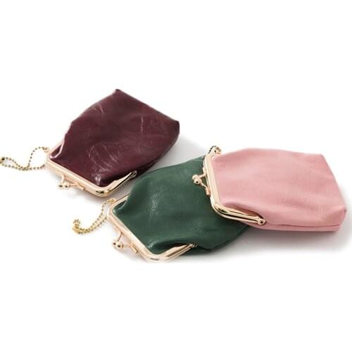 Fashion Ladies Leather Wallet Retro Short Credit Card Holder Ladies Luxury Coin Purse Ladies Clutch Money Bag