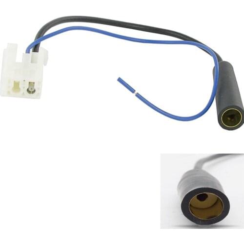 New Car Radio Antenna Aerial Cable Extension Adapter plug For Toyota Prado 150 Hilux Camry Corolla RAV4 Sequoia Yaris TOCOMA