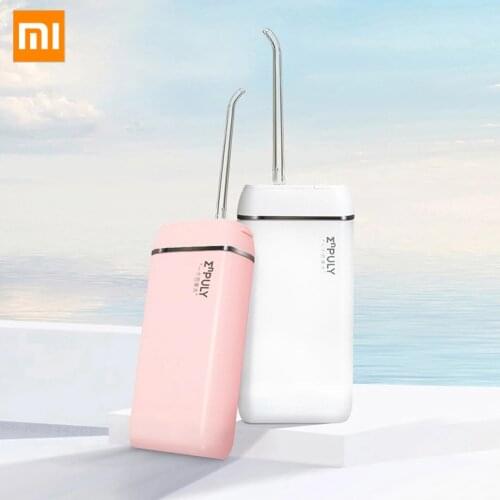 XIAOMI ENPULY Oral Irrigator M6 Plus Portable Dental Irrigator Bucal Ultrasonic For Tooth Cleaner waterpulse Tooth140ML Capacity