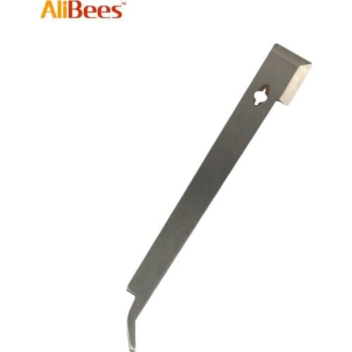 Beekeeping Stainless Steel Hive Tool Curved Tail Bee Hive Hook Scraper Multifunctional Beekeeping Tool Beekeeper Apiculture