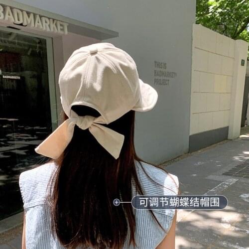 Summer Sunscreen Fisherman Hat Female Sunshade Spring/autumn Solid Color Adjustable Sun Hat Girl