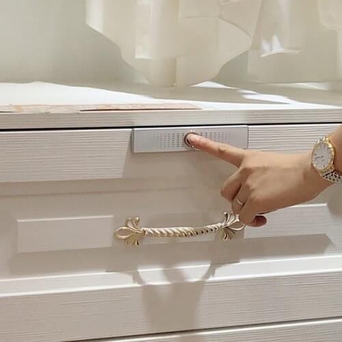 Smart Drawer Fingerprint Lock Wardrobe Locker Cabinet Anti-theft Lock Desk Fingerprint Lock Easy Installation Keyless