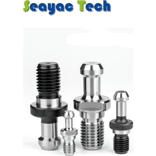 High precision JIS30/40/50 Black color cnc accessory pull studs 20CrMnTi material HRC54-57 hardness