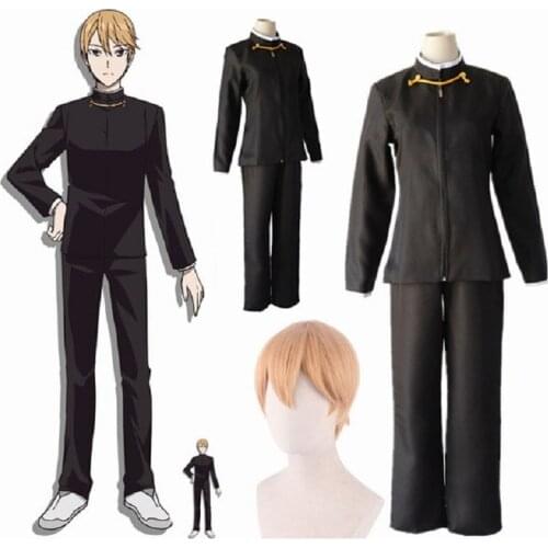 Japanese Kaguya-sama: Love is War Cosplay Costume Miyuki Shirogane Cosplay Anime Costume Men School Uniform Halloween Costume