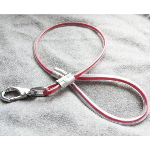 10pcs/lot Steel Rope Strong Pet Leashes for Large Dogs Strong Pet Dog Leash Ropes Wholesale