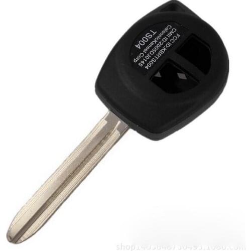 2 Buttons Remote key Shell For Suzuki With TOY43 Key Blade 10PCS/lot