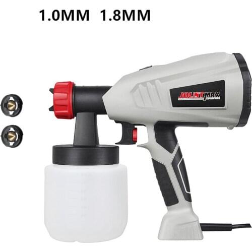 220V 600W Electric Spray Guns Electric Paint Sprayer Painting Compressor with 700ml Pot Nozzle for Walls Doors Windows Fences