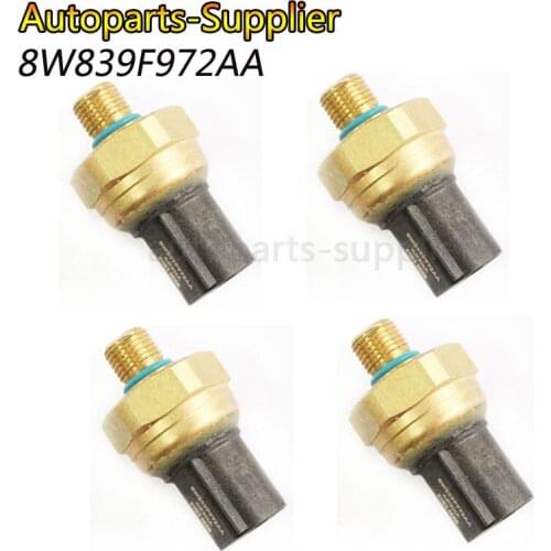 4 pcs/lot New 8W839F972AA 8W83-9F972-AA Fuel Injection Rail Pressure Sensor Switch ICP For Ford Volvo Land Rover
