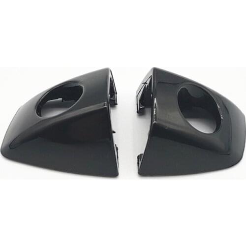 4H1837879 Black Car Exterior Front Left Door Handle Key Hole Trim Cover Cap For A6 C7 A7 A8 RS6 RS7 2014 2015 2016 4H1 837 879