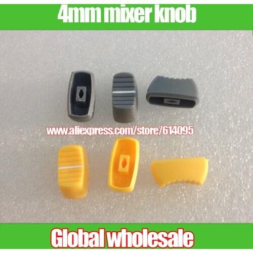 60pcs mixer Playing discs DJ potentiometer fader knob cap / audio volume switch adjustment fader cap / potentiometer top
