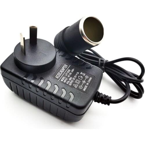 AC Adapter Power Adapter 220V to 12V Car Cigarette lighter Converter inverter Fire-resistant Shell High Stability Performance