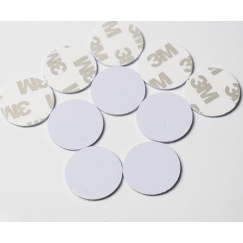 10pcs NFC 215 Coin Card For TagMo tags chip Stickers Tag Lable Forum Type2 Sticker Phone