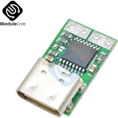USB-C Type-C PD2.0 PD3.0 15V 20V Fast Charge Trigger Polling Detector Notebook Power Supply Change Module Charger Board Tools