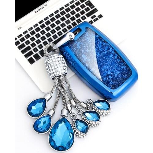 New Quicksand TPU Car Key Cover Case For Kia Ceed Rio Sportage R K3 K4 K5 Ceed Sorento Cerato Optima 2015 2016 2017 Star Flowing