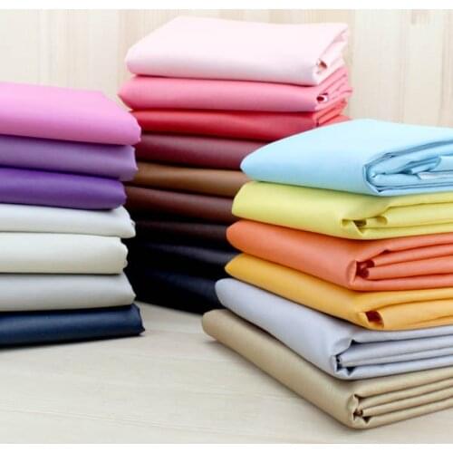 Soild apparel sewing textiles & PU leather patchwork fabric cloth crafts materials waterproof fabric 1/4 meter cloth fabrics new