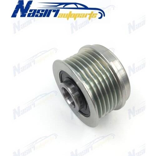 Overrunning Alternator Clutch Pulley For Alfa Romeo BMW E87 118d 120d 325d 330d E93 E92 E91Citroen Fiat Ford Opel Corsa Suzuki