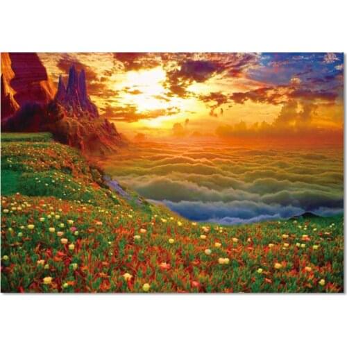 Cliff Precipice HD Print Painting Modular Pictures # Frame Wall Art Poster Modern Home Decoration Canvas