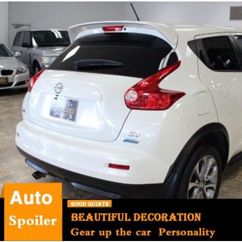 For 2010-2015 Nissan Juke Spoiler High Quality ABS Material Car Rear Wing Primer Color Rear Spoiler For Nissan Juke Spoiler 2013