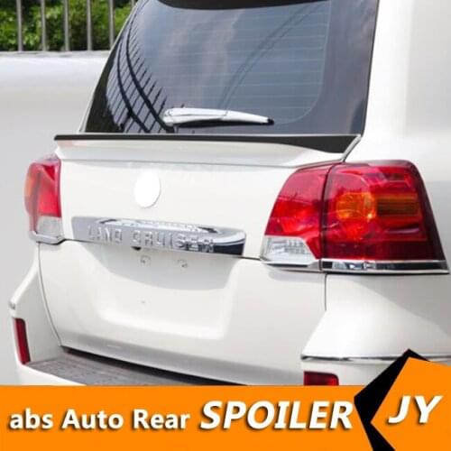 For Land Cruiser Roof Spoiler 2011-2018 Toyota Land Cruiser FJ150 Spoiler ABS plastic Material Car Rear Wing Color Rear Spoiler