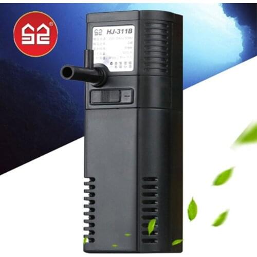SUNSUN mini nano building internal filter submersible oxygen pump fish turtle aquarium water plant tank