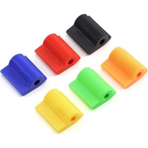 Universal Motorcycle Shift Gear Lever Pedal Rubber Cover Shoe Protector Foot Peg Toe Gel Sleeve For Honda Kawasaki Yamaha