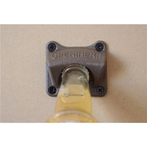Vintage Wall Mounted Bottle Opener Beer Kitchen Accessories