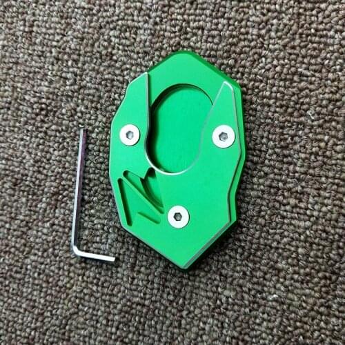 Z650 Z900 2017 Kickstand Foot Plate Side Stand Extension Pad For Kawasaki ZX6R ZX10R Z800