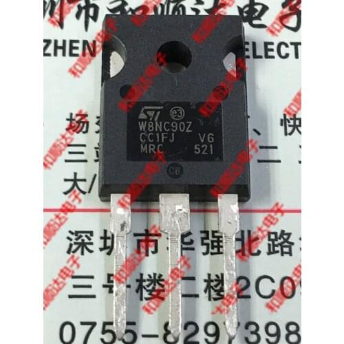 10pcs/lot STW8NC90Z New stock TO-247 900V 7.6A