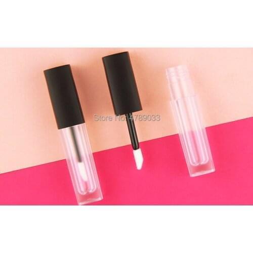 20/50/100pcs 2.5ml Empty Frosted Lip Balm Gloss Tubes Bottle Containers Lipstick Fashion Cool Lip Tubes Refilable Bottle
