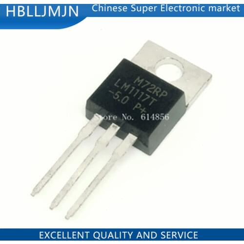 20pcs LM1117T-5.0 TO-220 LM1117T-5 TO220 5V