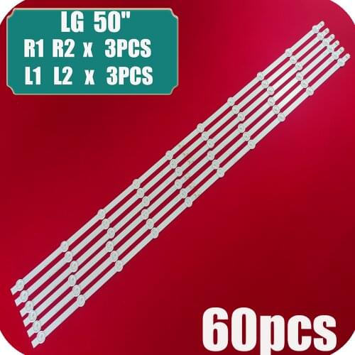 12 LED Lights for LG50 InchTV with 50ln575 50ln577s 50la620s 50ln575 50ln578 50ln570 50la620v 50la620 50la613 50ln5400 Brand New