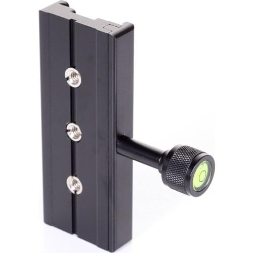 QR-120 Clamp Adapter For Quick Release Plate 1/4"3/8"Arca SWISS RSS Tripod 120mm