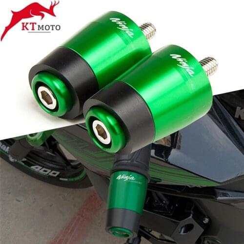 Motorcycle CNC Aluminum Handlebar Grips Handle Bar Ends plug Anti Vibration For Kawasaki NINJA1000SX NINJA 1000SX 2020-2021