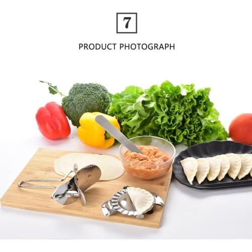 DIY Dumpling Maker Mould Tool Sets Dumpling Skin Maker Pasta Cutter Press Mold Stuffing Spoon Kitchen Pastry Accessories