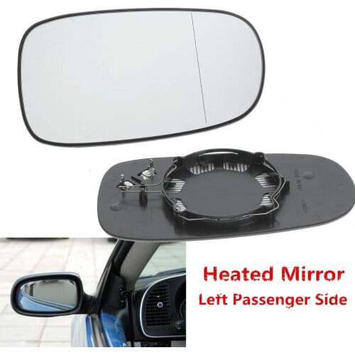 Left Side Door Wing Mirror Glass Wide Angle For SAAB 9-3 93 190mm x 107mm Clear 2002 2003 2004 2005 2006 2007 2008 2009 2010