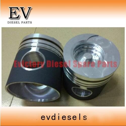EV For Doosan Excavator DH300-5 DH220-3 Engine DE08 DE08T DE08TI DE08TIS piston piston ring cylinder liner full gasket kit